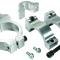 Classic Performance 1" Pro-Touring Rear Sway Bar Kit 1964-1970 Ford Mustang, Black Billet Mounts 6470PTSBK-UB