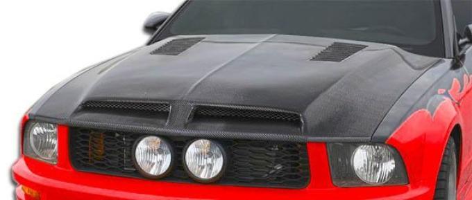 Extreme Dimensions 2005-2009 Ford Mustang Carbon Creations GT500 Carbon Fiber Hood 106386