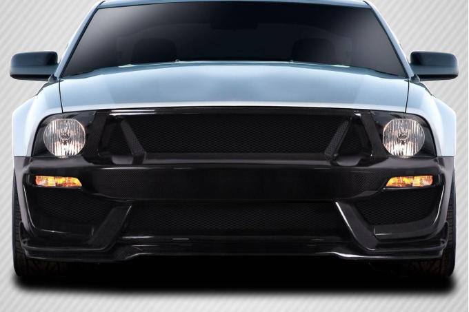 Extreme Dimensions 2005-2009 Ford Mustang Carbon Creations GT350 Look Carbon Fiber Front Bumper 115441