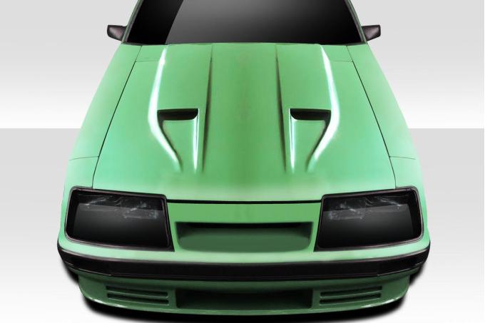 Extreme Dimensions 1983-1986 Ford Mustang Duraflex STM Hood 113485