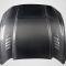 Extreme Dimensions 2015-2017 Ford Mustang Carbon Creations CVX V2 Carbon Fiber Hood 113413