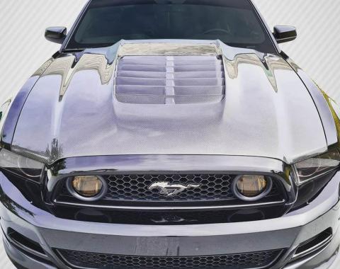 Extreme Dimensions 2013-2014 Ford Mustang Carbon Creations GT500 V2 Carbon Fiber Hood 115198