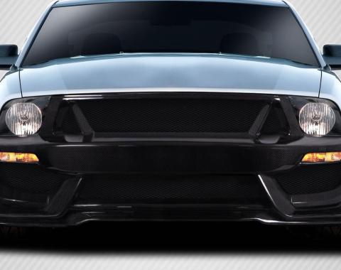 Extreme Dimensions 2005-2009 Ford Mustang Carbon Creations GT350 Look Carbon Fiber Front Bumper 115441