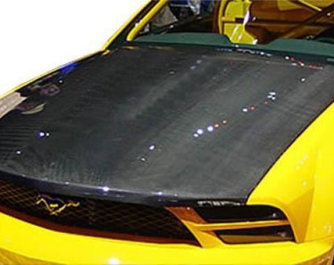 Extreme Dimensions 2005-2009 Ford Mustang Carbon Creations OEM Look Carbon Fiber Hood 102724