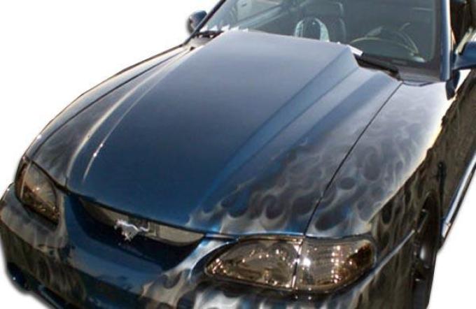 Extreme Dimensions 1994-1998 Ford Mustang Duraflex Cowl Hood 102255
