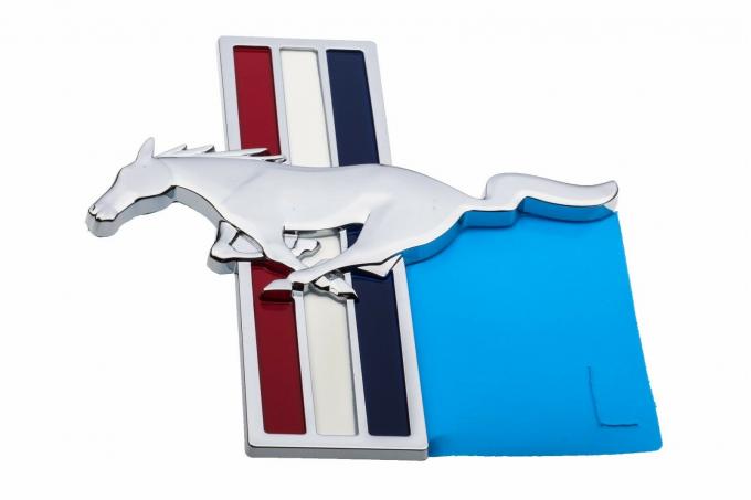 Mustang Fender Emblem, Tri-Bar Running Horse, Left, 2006-2014