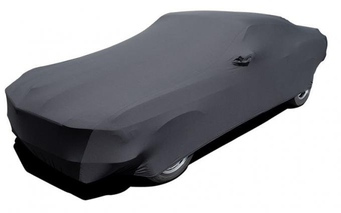 Mustang Car Cover Fastback, Onyx Satin Indoor, Black, 1969-1970