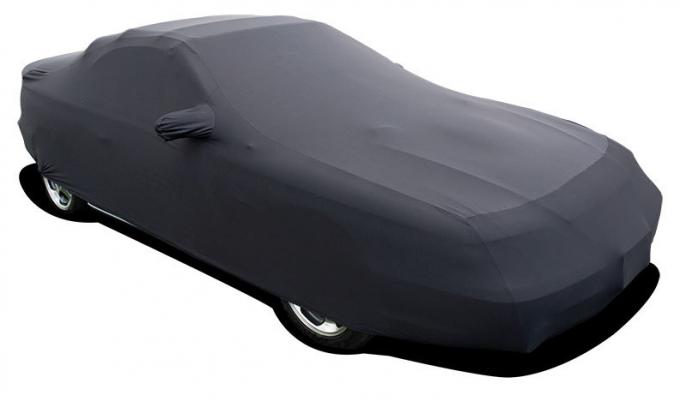 Mustang Car Cover Coupe or Convertible, Onyx Satin Indoor, Black, 1994-1998