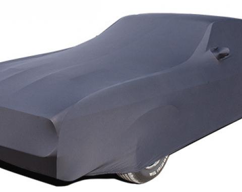 Mustang Car Cover Fastback, Onyx Satin Indoor, Black, 1971-1973