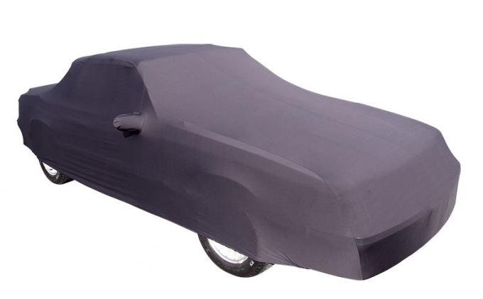 Mustang Car Cover Convertible, Onyx Satin Indoor, Black, 1986-1993