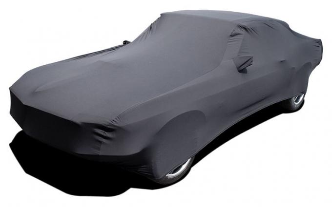 Mustang Car Cover Convertible, Onyx Satin Indoor, Black, 1969-1970