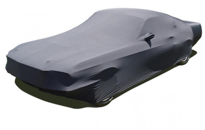 Mustang Car Cover Shelby, Onyx Satin Indoor, Black, 1967-1968