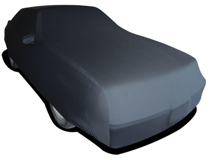 Mustang Car Cover Fastback LX, Onyx Satin Indoor, Black, 1986-1993