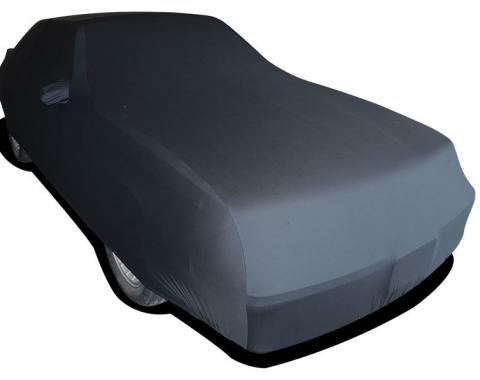 Mustang Car Cover Fastback LX, Onyx Satin Indoor, Black, 1986-1993