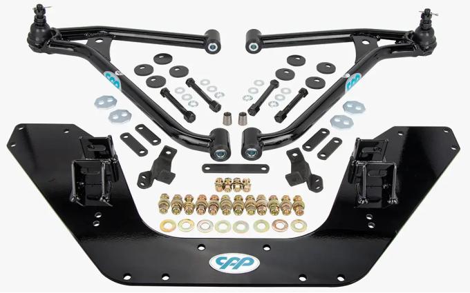 Classic Performance Totally Tubular Lower Mini Subframe Control Arms for 1967-1970 Ford Mustang with Ball Joints and Adjuster Cams 6770TCA-KB