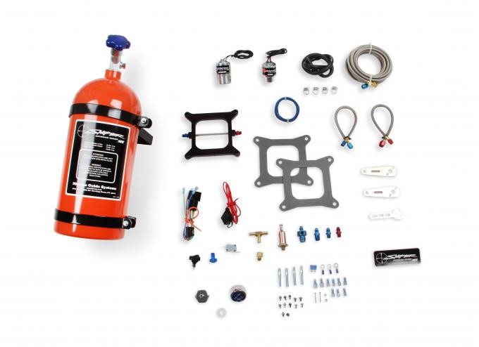 NOS Sniper Wet Nitrous Plate Kit, 4150 Square Bore 07002NOS