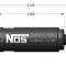 NOS in-Line Hi-Flow Nitrous Filter, 6AN, Black 15556NOS