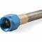 NOS Stainless Steel Braided Hose -6AN 1-Foot Blue 15400NOS