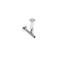 AMD Door Lock Knobs, Chrome Pair, 66-67 Fairlane; 65-67 Galaxie X536-8965-P