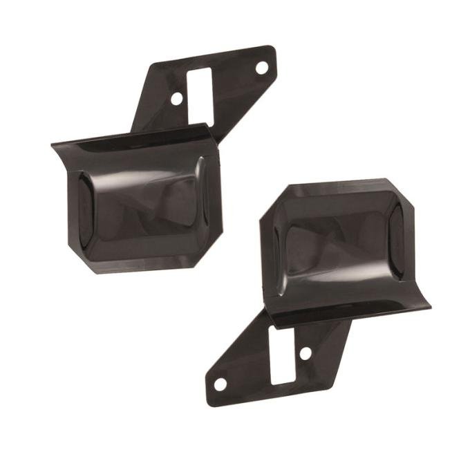 Daniel Carpenter 1969-70 Deluxe Door Trim Plates - Black C9ZZ-6522634-D