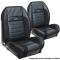 TMI Front & Rear Upholstery, Sport-R Deluxe Pony Pattern 46-70125