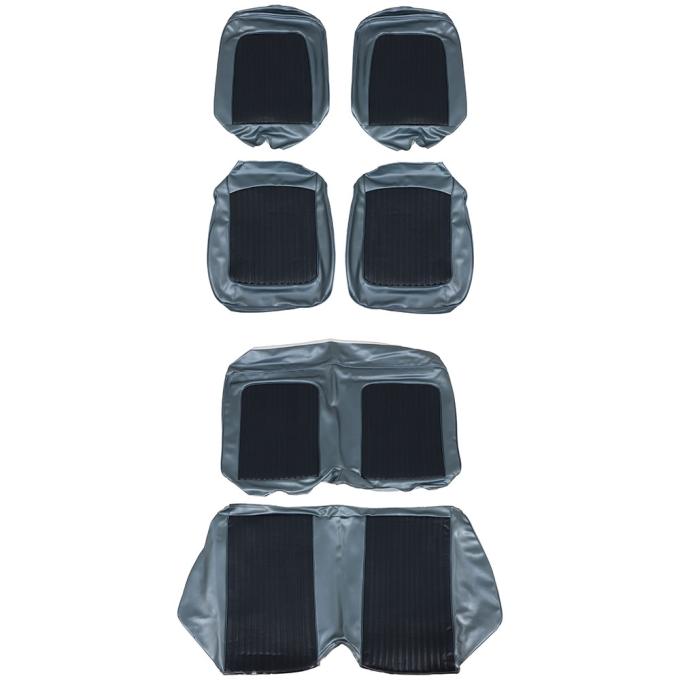 TMI Front & Rear  Replacement Upholstery, Deluxe Pattern 43-70228