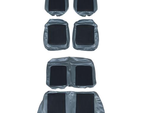 TMI Front & Rear  Replacement Upholstery, Deluxe Pattern 43-70228