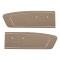 TMI Door Panels, Front Only Factory Replacement OE Pattern 10-70805
