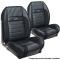 TMI Front & Rear Upholstery, Sport-R Deluxe Pony Pattern 46-70125