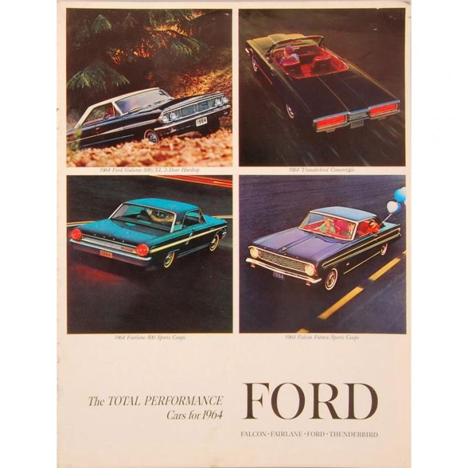 Dennis Carpenter Sale Brochure - 1964 Ford Car CA-6430