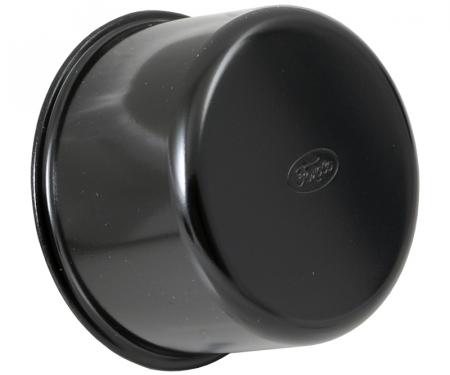 Dennis Carpenter Oil Filler/Breather Cap - Push On - Black - 1965-70 Ford Truck, 1966-77 Ford Bronco, 1964-70 Ford Car C5ZZ-6766-FR