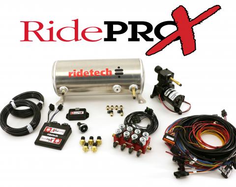 Ridetech RidePRO-X 3 Gal Leveling and Compressor System 30434000