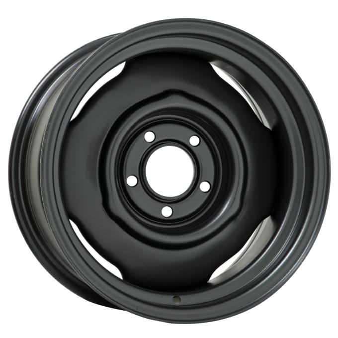 Wheel Vintiques 15x8 OE Chrysler Black 5x4.5" bolt 4.5" backspace 63-5812042
