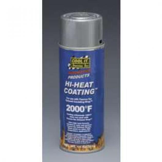 ThermoTec HiHeat Exhaust Wrap Coating, Aluminum Mustang Depot