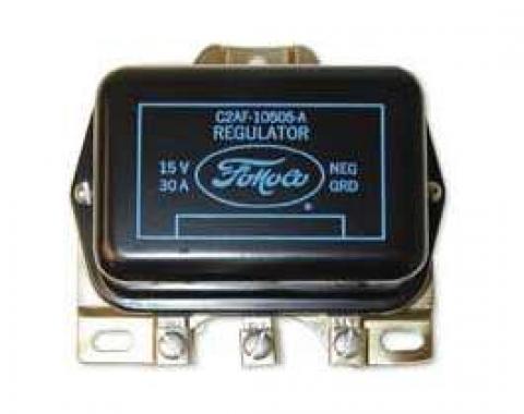 Voltage Regulator - Autolite - Black With Yellow Lettering