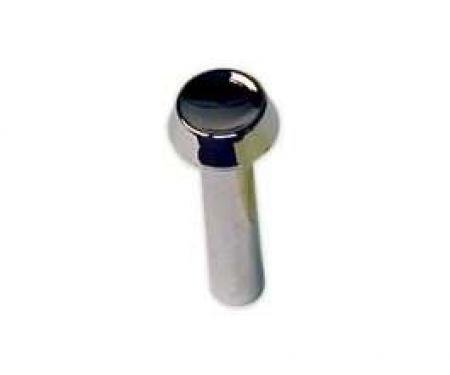 Door Lock Button - Chromed Plastic
