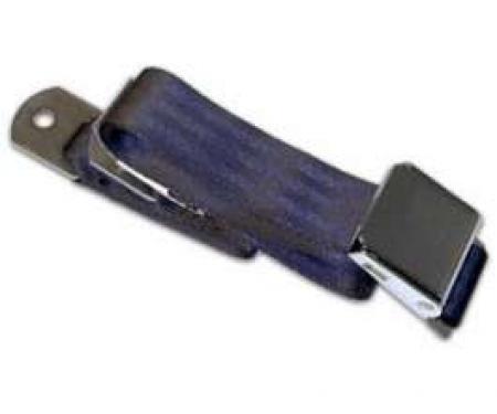 Seatbelt Solutions Universal Lap Belt, 60" with Chrome Lift Latch 1800604002 | Blue