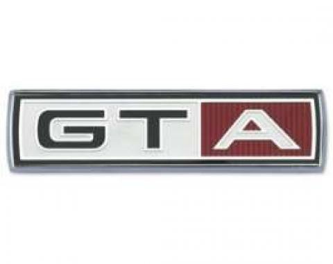 GTA Fender Emblem - Chrome with Embossed Emblem