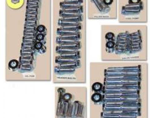 Engine Hardware Kit (351c, Chrome)