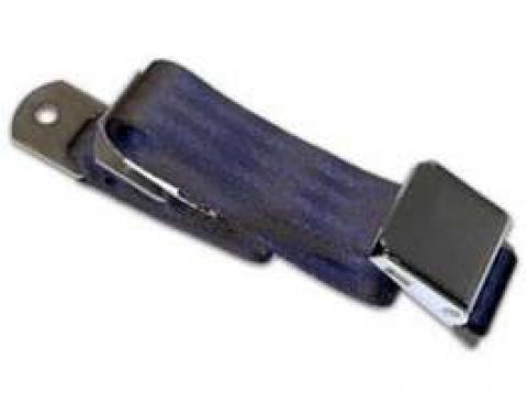 Seatbelt Solutions Universal Lap Belt, 60" with Chrome Lift Latch 1800604002 | Blue