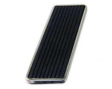 Accelerator Pedal - Molded Rubber With Stainless Steel Trim