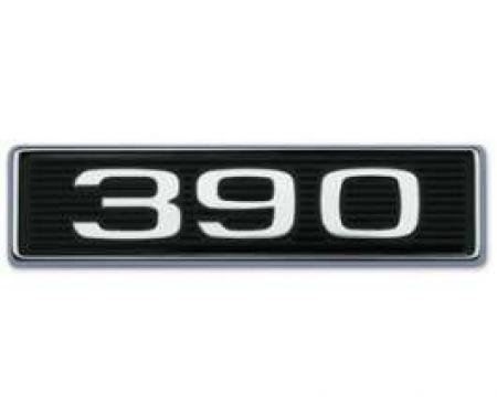 390 Hood Scoop Emblem - Correct Die-Cast