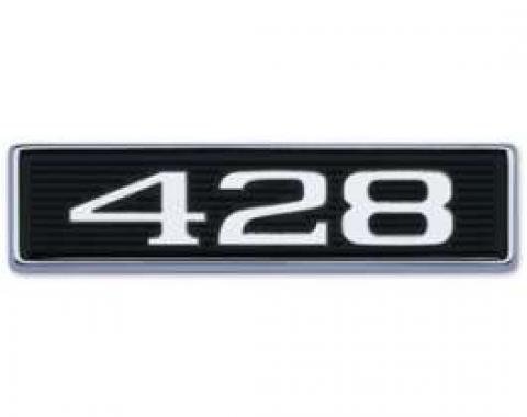 428 Hood Scoop Emblem - Correct Die-Cast