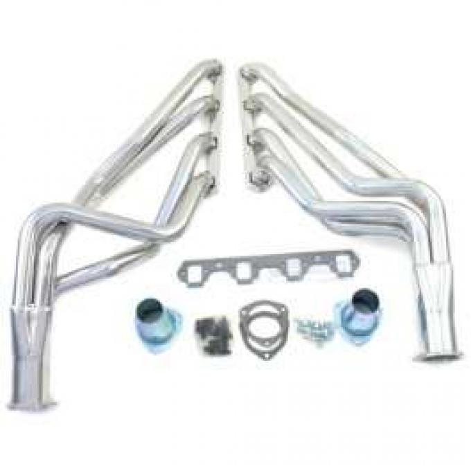 Exhaust Headers - Coated - 1-5/8 Pipes - 3 Collectors - 260 Or 289 Or 302 Or 351W V8