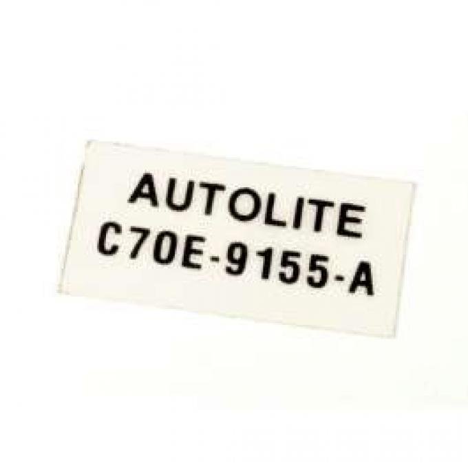 Decal - Autolite