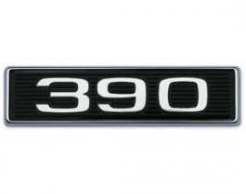 390 Hood Scoop Emblem - Correct Die-Cast