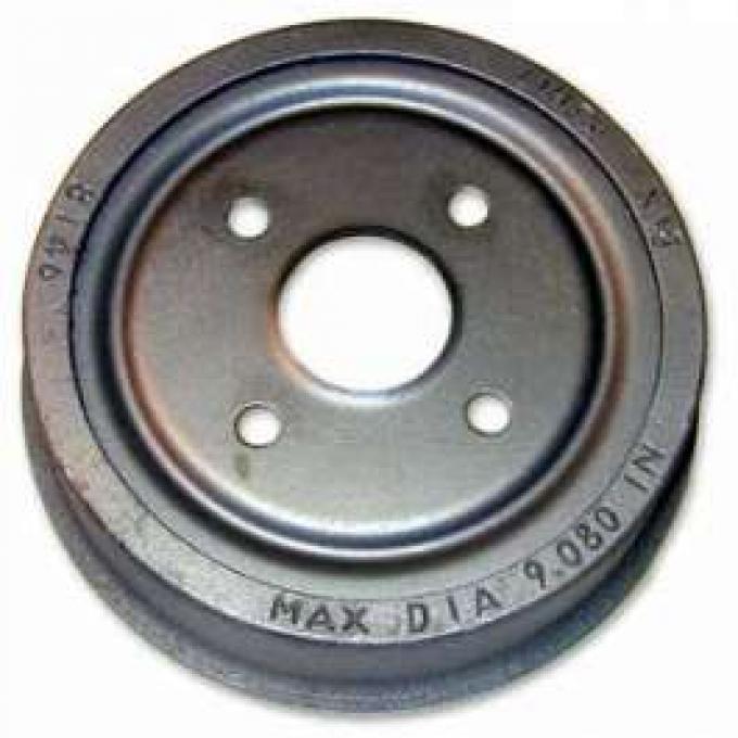 Brake Drum - 9 Diameter - 4 Lug Wheel