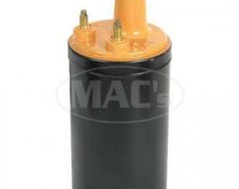 Ignition Coil - 12 Volt - Black Body - Mustard Top