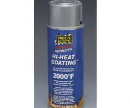 Thermo-Tec Hi-Heat Exhaust Wrap Coating, Aluminum