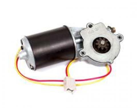 Power Window Motor - New - 9 Tooth Metal Gear - Right